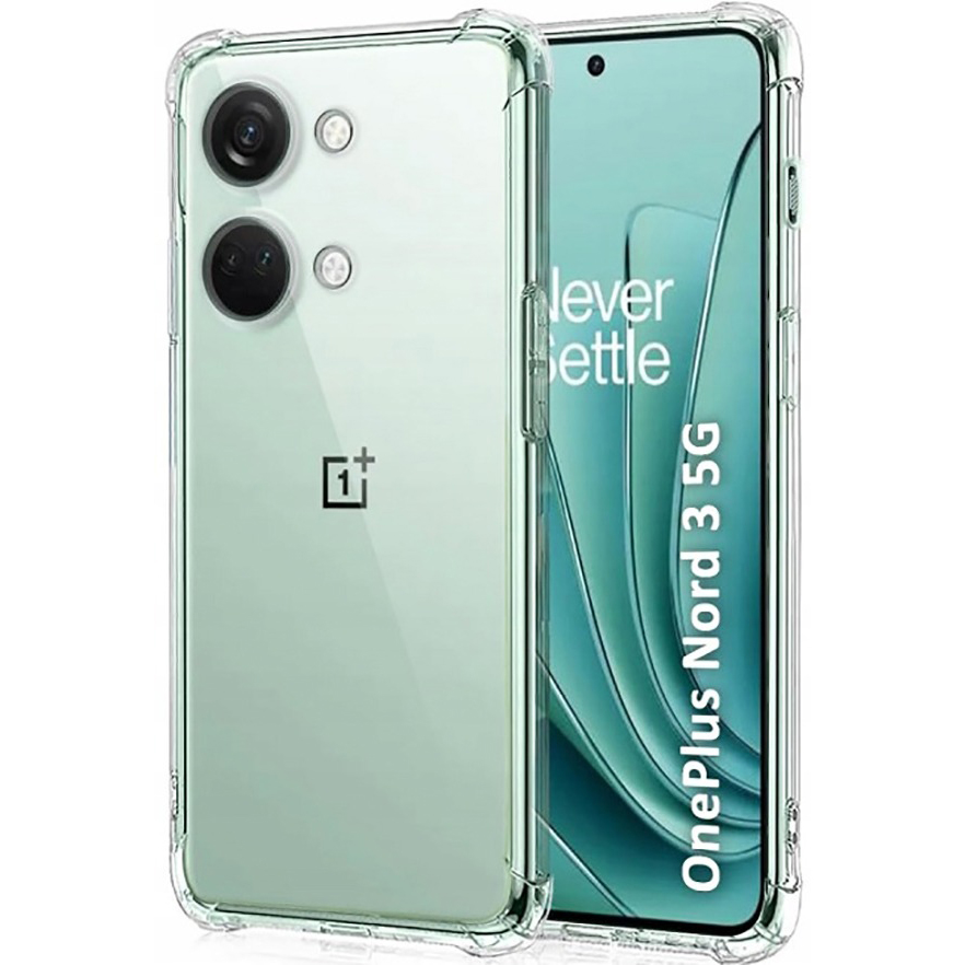 Чохол BECOVER Anti-Shock для OnePlus Nord 3 5G Clear (710620) Сумісність за моделлю OnePlus Nord 3