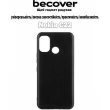 Чехол BECOVER Nokia C22 Black (709351)