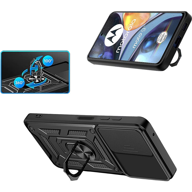 Чохол BECOVER Military для Nokia G22 Black (709989) Сумісність за моделлю Nokia G22