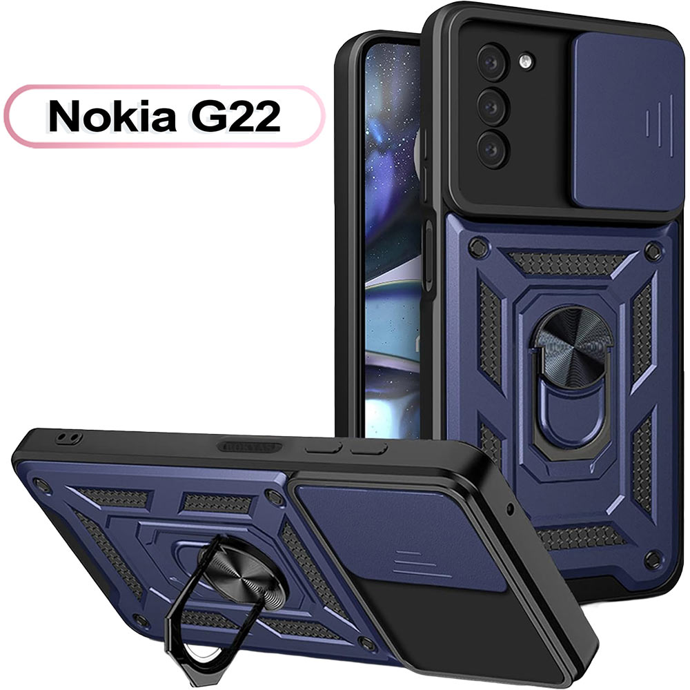 Чехол BECOVER Military для Nokia G22 Blue (709990) Совместимость по модели Nokia G22