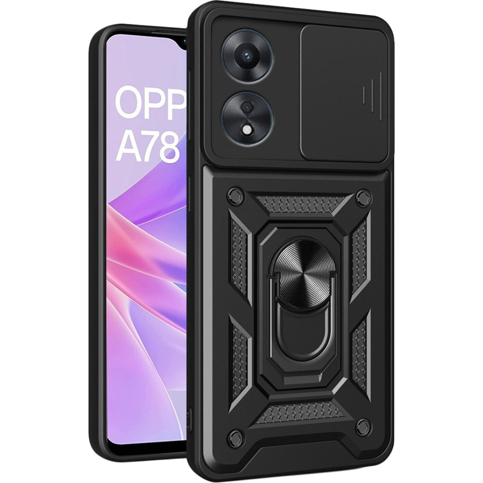 Чехол BECOVER Military для Oppo A78 Black (710711) Чехол BECOVER Military для Oppo A78 Black (710711)