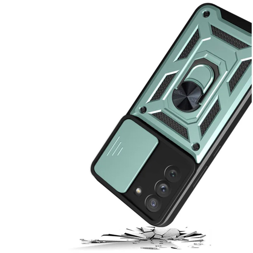 Зовнішній вигляд Чохол BECOVER Military для Nokia G22 Dark Green (709991)