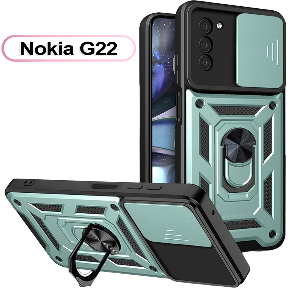 Чохол BECOVER Military для Nokia G22 Dark Green (709991) Тип чохол-накладка