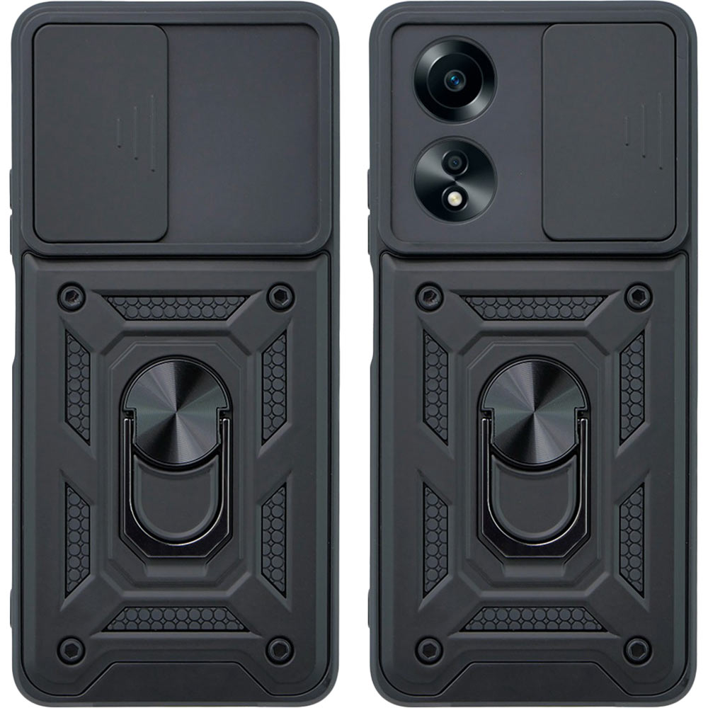 Чохол BECOVER Military для Oppo A38 Black (710714) Сумісність за моделлю OPPO A38