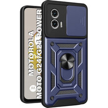 Чохол BECOVER Military для Motorola Moto G24/G24 Power Blue (710723)