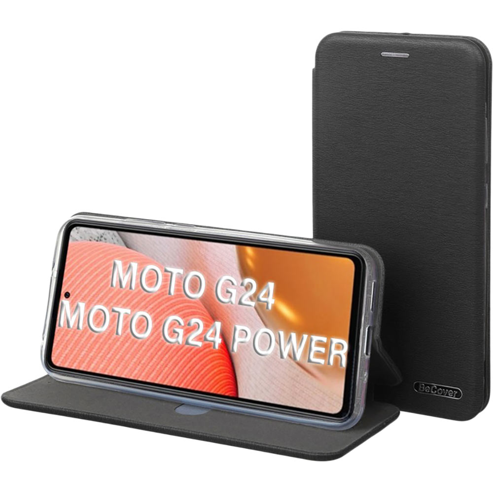 Чохол BECOVER Exclusive для Motorola Moto G24/G24 Power Black (710726) Сумісність за моделлю Motorola G24