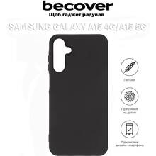 Чехол BECOVER Samsung Galaxy A15 4G SM-A155/A15 5G SM-A156 Black (710738)