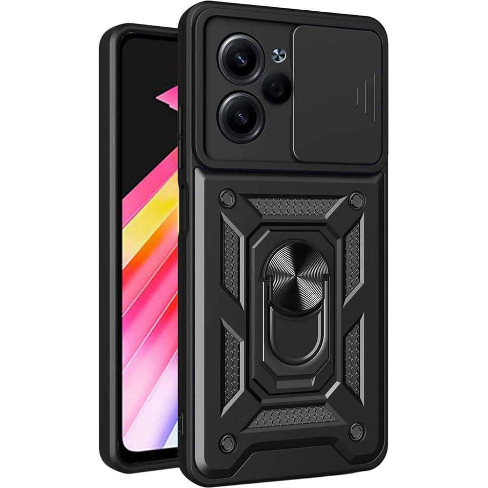 Чохол BECOVER Military для Infinix Hot 40i (X6528B) Black (710673) Чохол BECOVER Military для Infinix Hot 40i (X6528B) Black (710673)