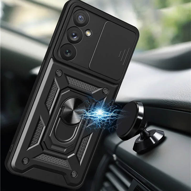 Фото Чехол BECOVER Military для Samsung Galaxy A15 4G SM-A155/A15 5G SM-A156 Black (710749)