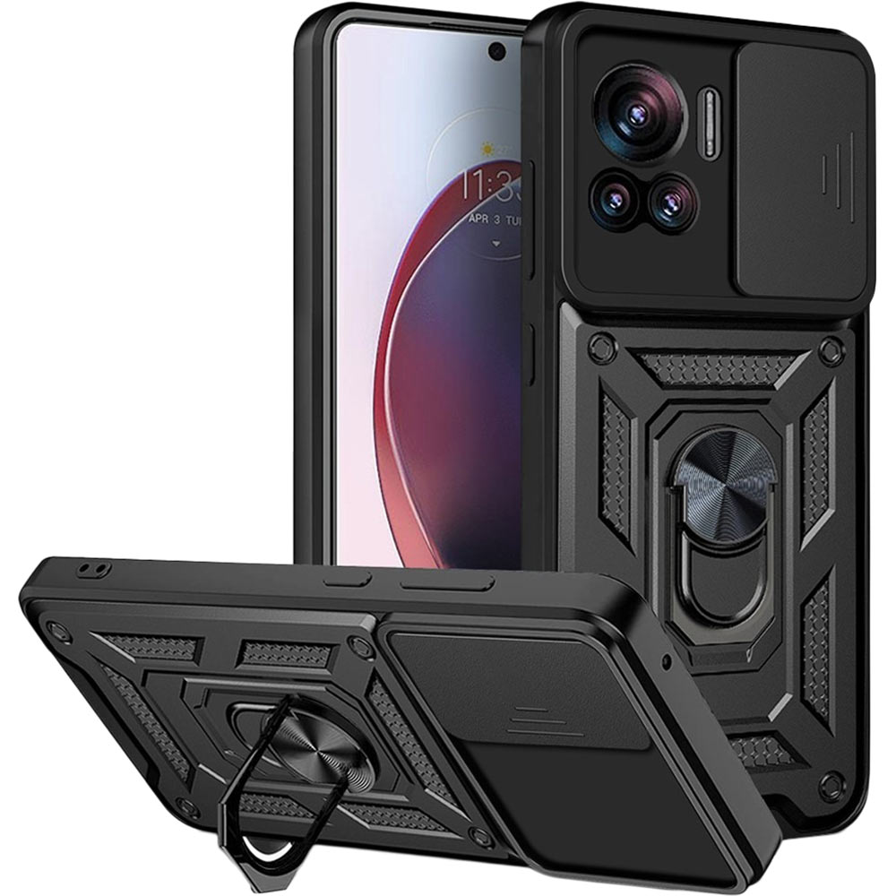 Чехол BECOVER Military для Motorola Edge 30 Ultra Black (710678) Чехол BECOVER Military для Motorola Edge 30 Ultra Black (710678)
