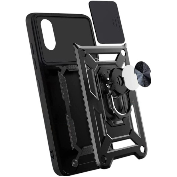 Чохол BECOVER Military для Samsung Galaxy A22 SM-A225/M32 SM-M325 Black (706636) Сумісність за моделлю Samsung Galaxy M32