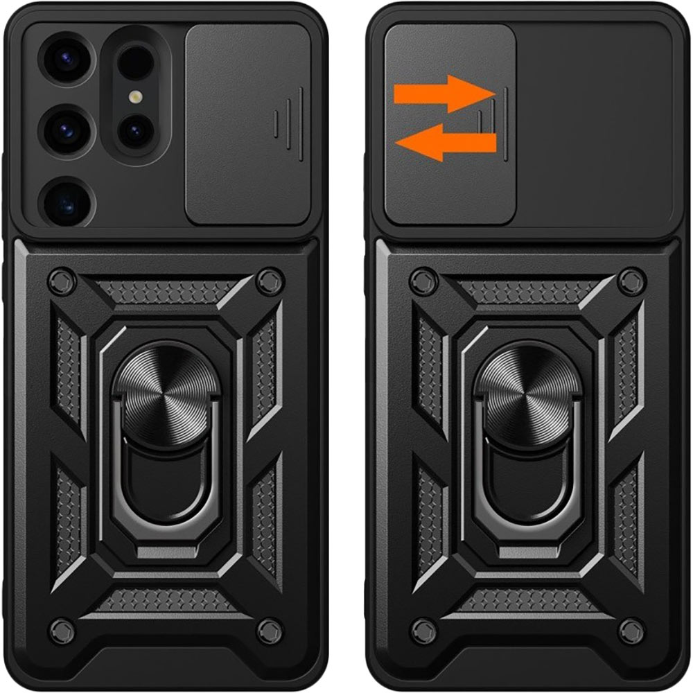 Чохол BECOVER Military для Samsung Galaxy S24 Ultra Black (710683) Сумісність за моделлю Samsung Galaxy S24 Ultra