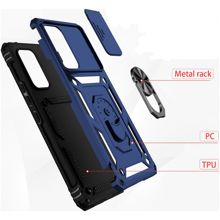 Чохол BECOVER Military для Samsung Galaxy A22 SM-A225/M32 SM-M325 Blue (706637) Тип чохол-накладка