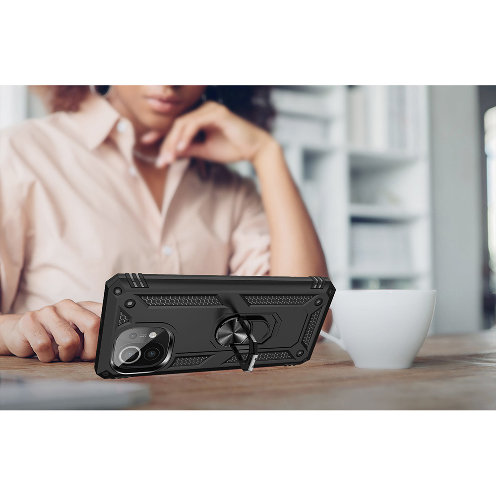 Чехол BECOVER Military для Xiaomi Mi 11 Lite/Mi 11 Lite 5G/11 Lite 5G NE Black (706642) Совместимость по модели Xiaomi Mi 11 Lite 5G NE
