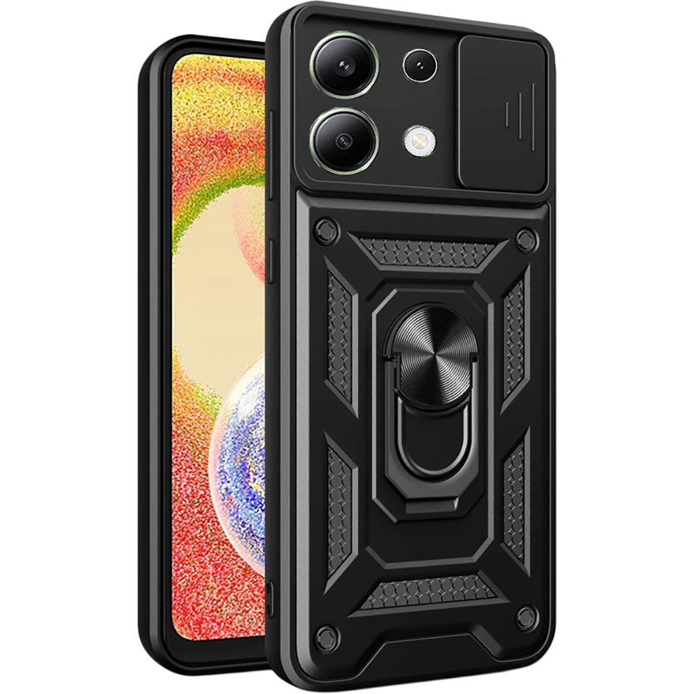 Чехол BECOVER Military для Xiaomi Redmi Note 13 Black (710689) Чехол BECOVER Military для Xiaomi Redmi Note 13 Black (710689)