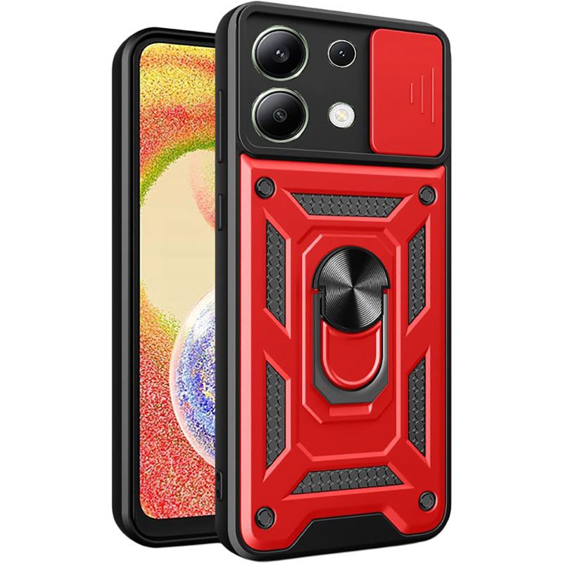 Чехол BECOVER Military для Xiaomi Redmi Note 13 Red (710692)