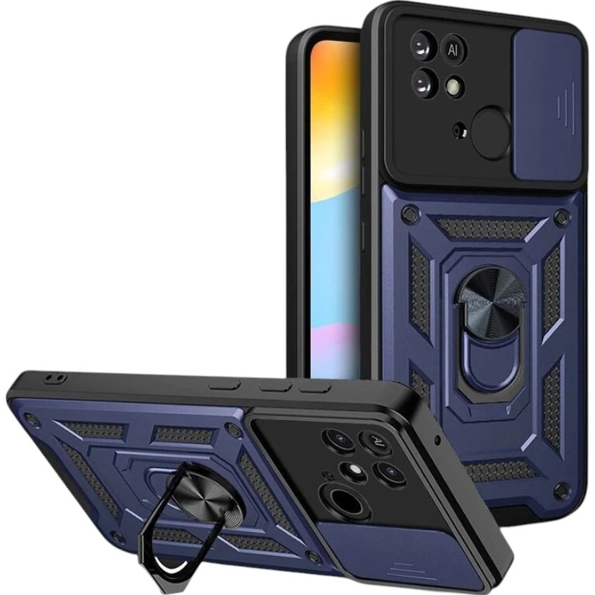 Чохол BECOVER Military для Xiaomi Redmi 10C Blue (707426) Чохол BECOVER Military для Xiaomi Redmi 10C Blue (707426)