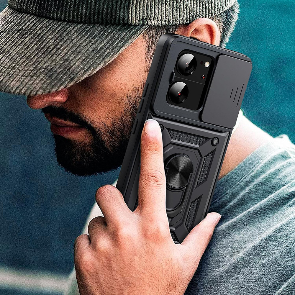 Фото Чохол BECOVER Military для Xiaomi 13T/13T Pro Black (710557)