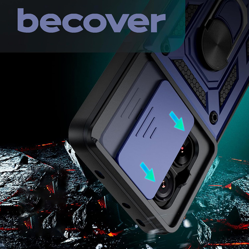 Чехол BECOVER Military для Xiaomi 13T/13T Pro Blue (710558) Цвет синий