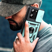 Чехол BECOVER Military для Xiaomi 13T/13T Pro Dark Green (710559)