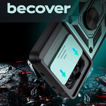 Чехол BECOVER Military для Xiaomi 13T/13T Pro Dark Green (710559)