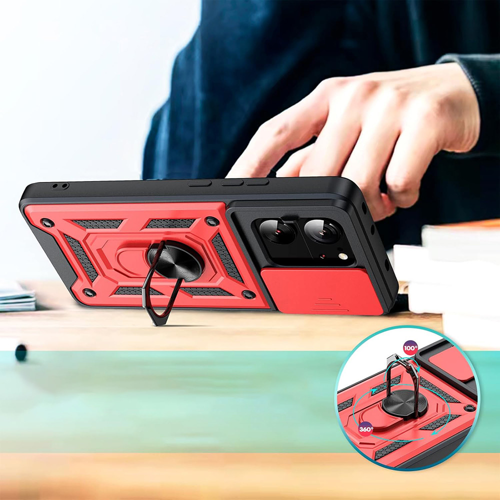 Чохол BECOVER Military для Xiaomi 13T/13T Pro Red (710560) Колір червоний