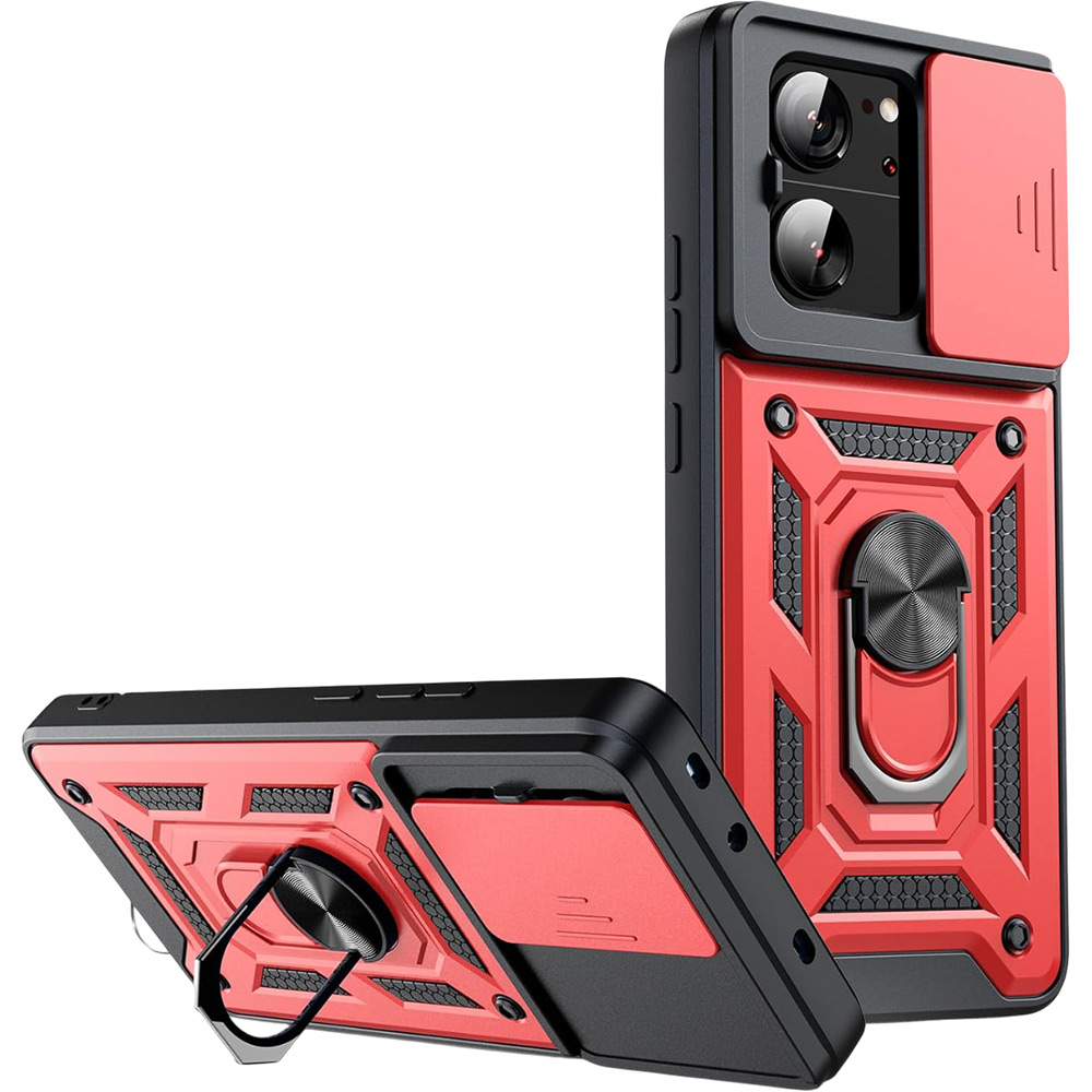Чохол BECOVER Military для Xiaomi 13T/13T Pro Red (710560)