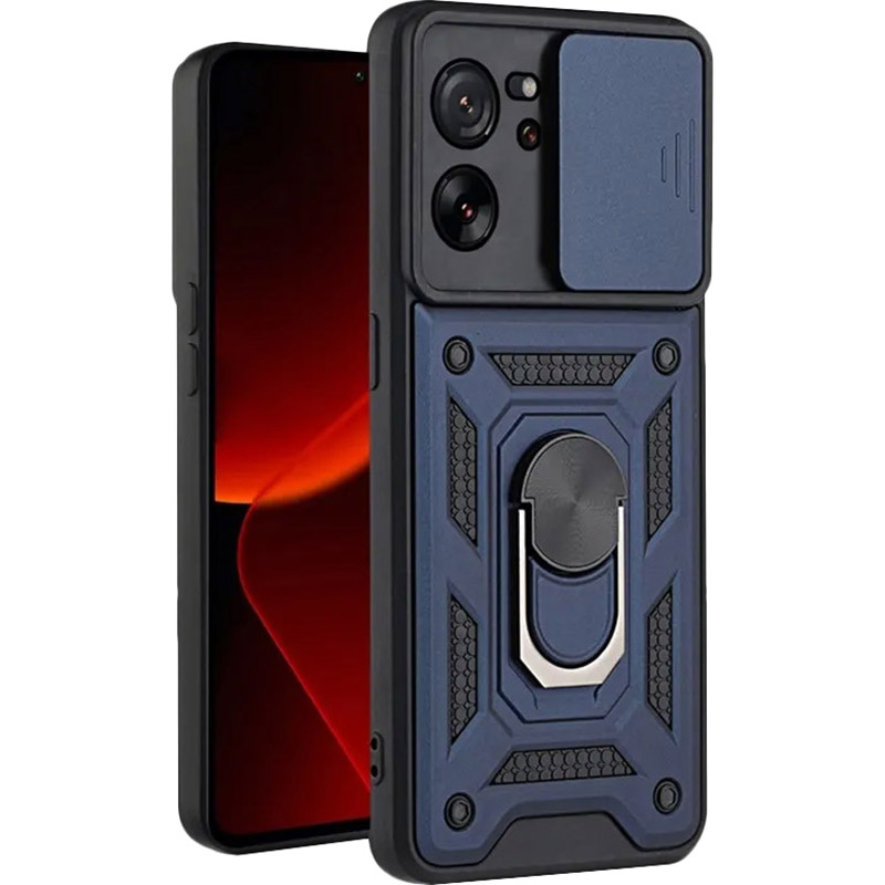 Чохол BECOVER Military для Xiaomi Redmi 13C/Poco C65 Blue (710562) Сумісність за моделлю Poco C65