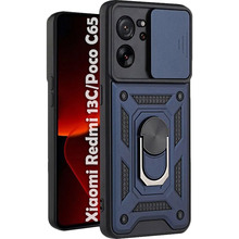 Чохол BECOVER Military для Xiaomi Redmi 13C/Poco C65 Blue (710562)