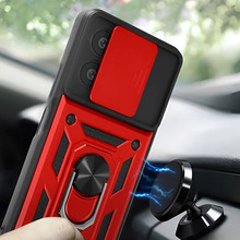 Чохол BECOVER Military для Xiaomi Redmi 13C/Poco C65 Red (710564)