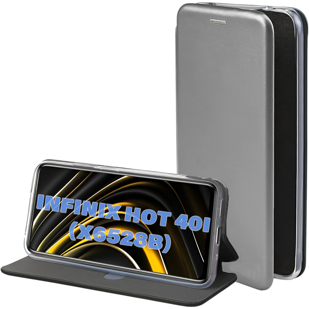 Чохол BECOVER Exclusive для Infinix Hot 40i (X6528B) Gray (711233) Чохол BECOVER Exclusive для Infinix Hot 40i (X6528B) Gray (711233)