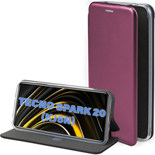 Чохол BECOVER Exclusive для Tecno Spark 20 (KJ5n) Red Wine (711239)