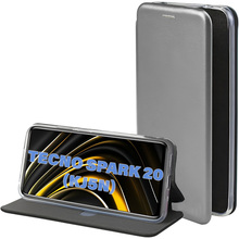 Чехол BECOVER Exclusive для Tecno Spark 20 (KJ5n) Gray (711243)