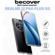 Чехол BECOVER Anti-Shock для Realme 12 Pro Plus 5G Clear (711176)