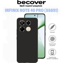 Чохол BECOVER для Infinix Note 40 Pro (X6851) Black (711179)