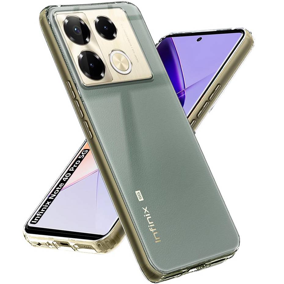 Чохол BECOVER для Infinix Note 40 Pro (X6851) Transparancy (711180) Сумісність за моделлю Infinix Note 40 Pro
