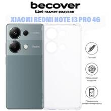 Чехол BECOVER Anti-Shock для Xiaomi Redmi Note 13 Pro 4G Clear (710861)