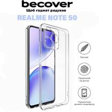 Чохол BECOVER для Realme Note 50 Transparancy (711182)