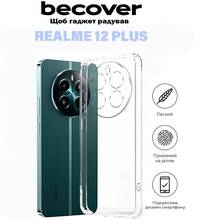Чехол BECOVER для Realme 12 Plus Transparancy (711184)
