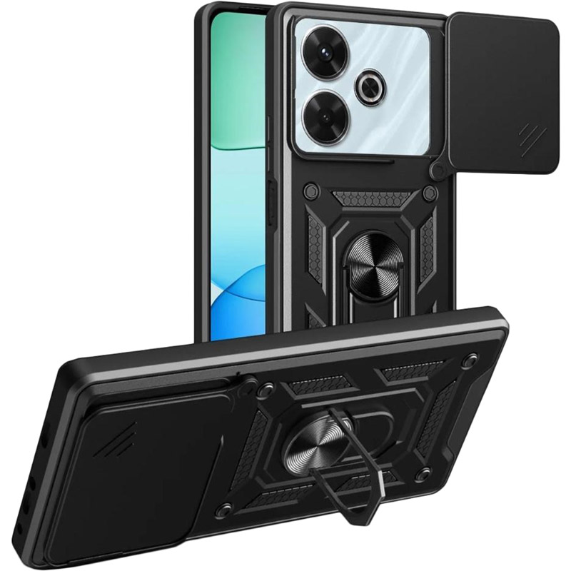 Чехол BECOVER Military для Xiaomi Redmi 13 Black (711551)