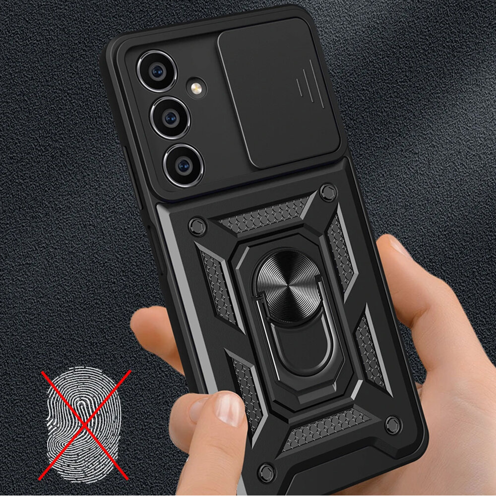 Чехол BECOVER Military для Samsung Galaxy A25 5G Black (711010) Материал металл