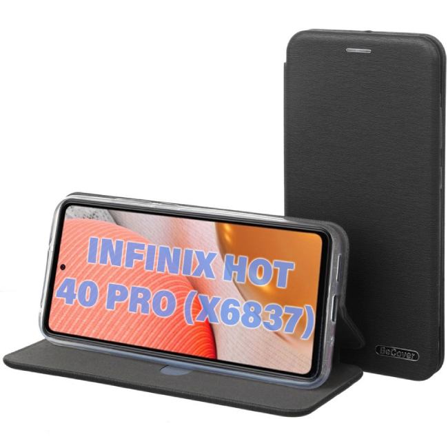 Чохол BECOVER Exclusive для Infinix Hot 40 Pro Black (711154) Чохол BECOVER Exclusive для Infinix Hot 40 Pro Black (711154)