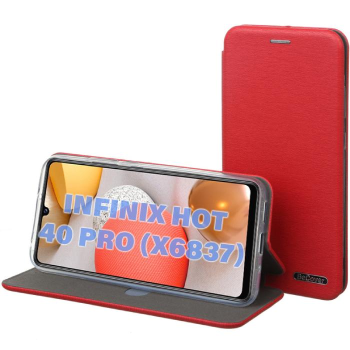 Чехол BECOVER Exclusive для Infinix Hot 40 Pro Burgundy Red (711155) Чехол BECOVER Exclusive для Infinix Hot 40 Pro Burgundy Red (711155)