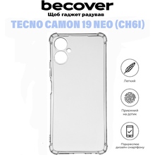 Чохол BECOVER Anti-Shock для Tecno Camon 19 Neo Clear (710970)