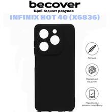Чехол BECOVER Infinix Hot 40 (X6836) Black (710880)