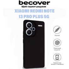 Чохол BECOVER Xiaomi Redmi Note 13 Pro Plus 5G Black (710917)