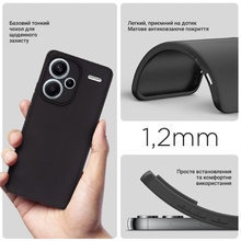 Чохол BECOVER Xiaomi Redmi Note 13 Pro Plus 5G Black (710917)