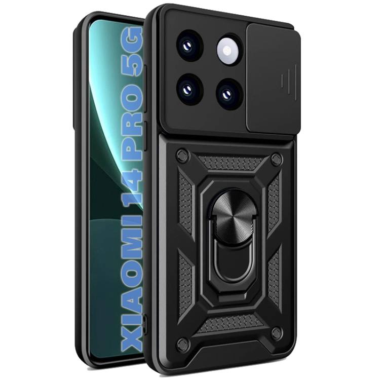 Чохол BECOVER Military для Xiaomi 14 Pro 5G Black (711161) Чохол BECOVER Military для Xiaomi 14 Pro 5G Black (711161)