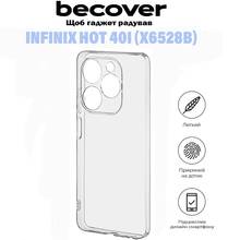 Чохол BECOVER Infinix Hot 40i (X6528B) Transparancy (710883)