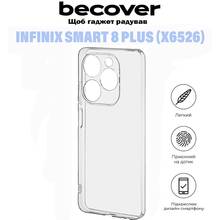 Чехол BECOVER Infinix Smart 8 Plus (X6526) Transparancy (710885)